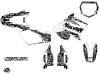 Suzuki 250 RM Dirt Bike Predator Graphic Kit White