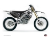 Kit Déco Moto Cross Predator Suzuki 250 RMZ Blanc