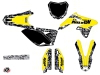 Kit Déco Moto Cross Predator Suzuki 250 RMZ Jaune