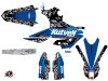 Yamaha 250 YZF Dirt Bike Predator Graphic Kit Black Blue LIGHT