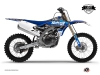 Yamaha 250 YZF Dirt Bike Predator Graphic Kit Black Blue LIGHT
