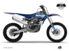 Kit Déco Moto Cross Predator Yamaha 250 YZF Noir Bleu LIGHT