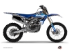 Kit Déco Moto Cross Predator Yamaha 250 YZF Noir Bleu