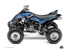 Kit Déco Quad Predator Yamaha 350 Raptor Bleu