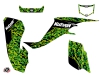 Kit Déco Quad Predator Kawasaki 400 KFX Noir Vert