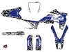 Kit Déco Moto Cross Predator Sherco SE / SEF  Noir Bleu