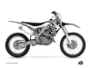 Honda 450 CRF Dirt Bike Predator Graphic Kit White
