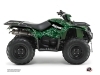 Kit Déco Quad Predator Yamaha 450 Kodiak Noir Vert