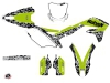 Kawasaki 450 KXF Dirt Bike Predator Graphic Kit Green