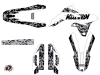 Suzuki 450 RMZ Dirt Bike Predator Graphic Kit White LIGHT