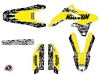 Kit Déco Moto Cross Predator Suzuki 450 RMZ Noir Jaune LIGHT