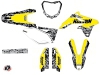 Suzuki 450 RMZ Dirt Bike Predator Graphic Kit Yellow