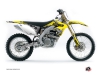 Kit Déco Moto Cross Predator Suzuki 450 RMZ Jaune