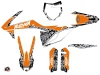 KTM 450 SXF Dirt Bike Predator Graphic Kit Orange