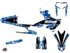 Kit Déco Moto Cross Predator Yamaha 450 WRF Bleu