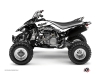 Yamaha 450 YFZ ATV Predator Graphic Kit White