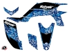 Yamaha 450 YFZ ATV Predator Graphic Kit Blue