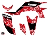 Yamaha 450 YFZ ATV Predator Graphic Kit Red