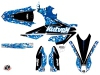 Yamaha 450 YZF Dirt Bike Predator Graphic Kit Blue LIGHT