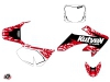 Honda 50 CRF Dirt Bike Predator Graphic Kit Red