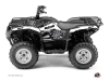 Yamaha 550-700 Grizzly ATV Predator Graphic Kit White