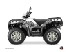 Polaris 1000 Sportsman Forest ATV Predator Graphic Kit White
