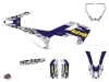 Husqvarna TC 65 Dirt Bike Predator Graphic Kit Purple Yellow