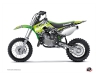 Kit Déco Moto Cross Predator Kawasaki 65 KX Vert