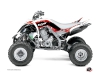 Yamaha 660 Raptor ATV Predator Graphic Kit Red