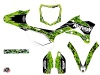 Kit Déco Moto Cross Predator Kawasaki 85 KX Noir Vert