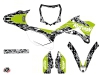 Kawasaki 85 KX Dirt Bike Predator Graphic Kit Green