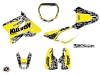Suzuki 85 RM Dirt Bike Predator Graphic Kit Yellow