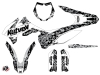 KTM 85 SX Dirt Bike Predator Graphic Kit White