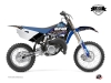 Yamaha 85 YZ Dirt Bike Predator Graphic Kit Black Blue LIGHT