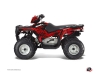 Kit Déco Quad Predator Polaris 90 Sportsman Rouge Noir