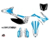 TM MX 125 Dirt Bike Predator Graphic Kit Blue