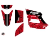 TGB Blade ATV Predator Graphic Kit Red Black