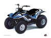 Kit Déco Quad Predator Yamaha Breeze Bleu