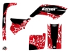 Yamaha Breeze ATV Predator Graphic Kit Red