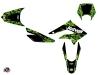 Derbi Xtreme 50cc Predator Graphic Kit Black Green