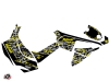 Can Am DS 90 ATV Predator Graphic Kit Black Grey Yellow