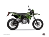 Kit Déco 50cc Predator Yamaha DT 50 Noir Vert