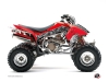 Kit Déco Quad Predator Honda EX 400 Noir Rouge