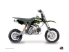 Kit Déco Moto Cross Predator YCF F125 Noir Vert