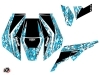 Can Am Maverick UTV Predator Graphic Kit Blue White