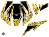 Can Am Maverick UTV Predator Graphic Kit Black Yellow