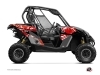 Can Am Maverick UTV Predator Graphic Kit Red