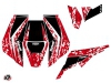Can Am Maverick UTV Predator Graphic Kit Red