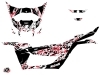Can Am Maverick X3 UTV Predator Graphic Kit Grey Red