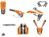 Rieju MRT 50 50cc Predator Graphic Kit Orange